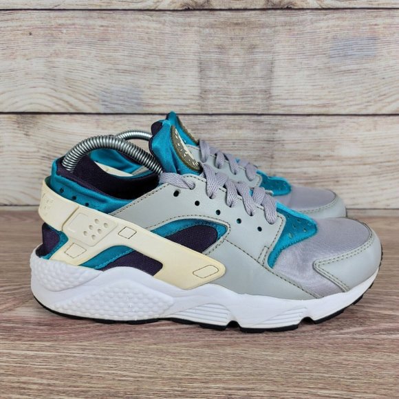 Nike Other - Nike Air Huarache Wolf Grey Aqua White Men's Size 8.5 Women's Size 10 Athletic